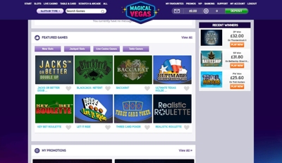 Magical Vegas Screenshot