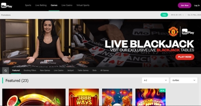 MoPlay casino screenshot