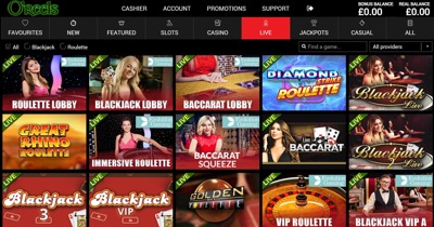 O'Reels Casino Screenshot
