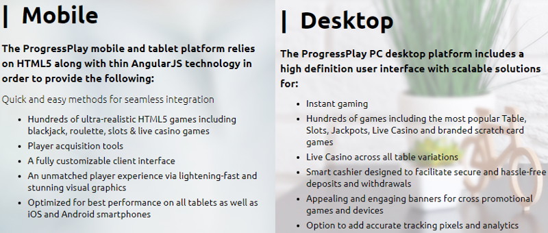 progressplay products