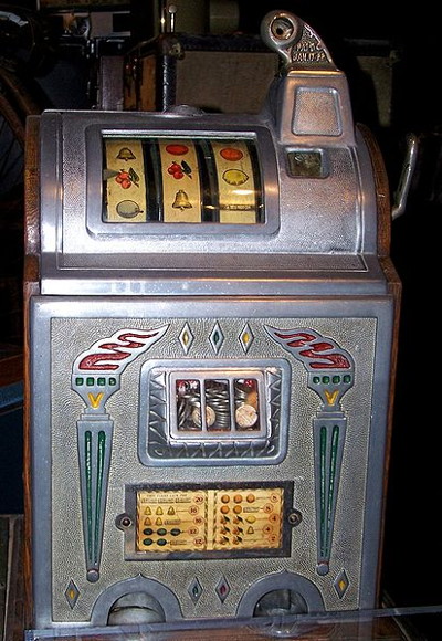 old slot machine