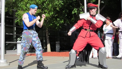 M. Bison at Fan Convention