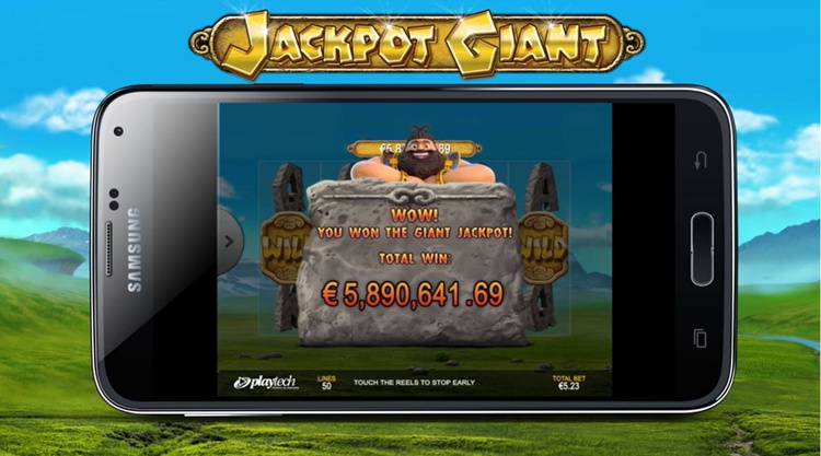 Jackpot Giant Mobile Win