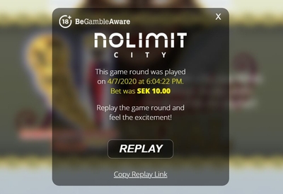 Nolimit City Replay