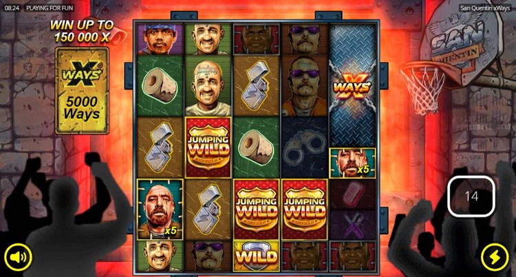 San Quentin XWays Slot Freespins Round