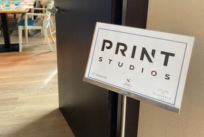 Print Studios Sign